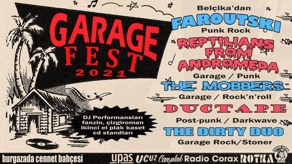 Festival Hasretinize Son Verecek Garage Fest, Burgazada Bahçesi